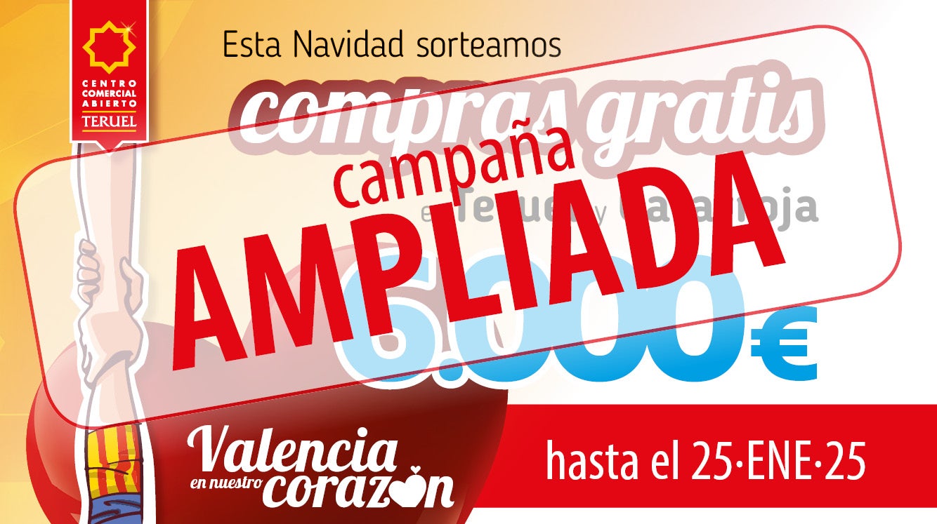 Los comerciantes de Teruel amplían la campaña de Navidad Los comerciantes de Teruel amplían la campaña de Navidad