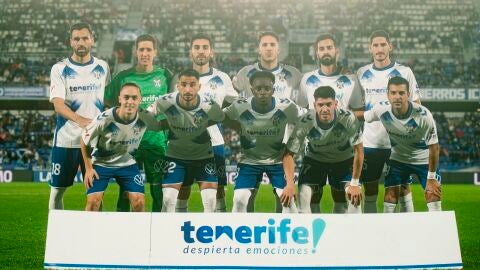 Once del Tenerife contra el Levante