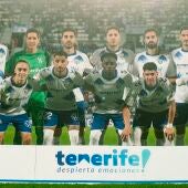 Once del Tenerife contra el Levante