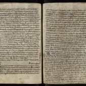 Este es el escrito donde se recoge la palabra "Ipuscoa", la primera referencia a Gipuzkoa de la que hay constancia