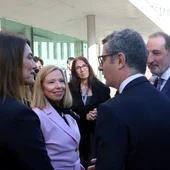 El ministre de justícia, Félix Bolaños, la fiscal en cap de Barcelona, Neus Pujal, i la jutgessa degana de Barcelona Cristina Ferrando El ministre de justícia, Félix Bolaños, la fiscal en cap de Barcelona, Neus Pujal, i la jutgessa degana de Barcelona Cristina Ferrando