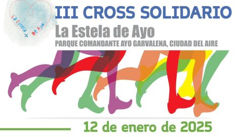 Cartel del cross solidario "La Estela de Ayo"