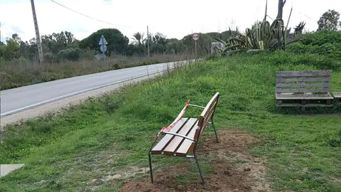 Una de las actuaciones que se están realizando en la barriada rural Una de las actuaciones que se están realizando en la barriada rural