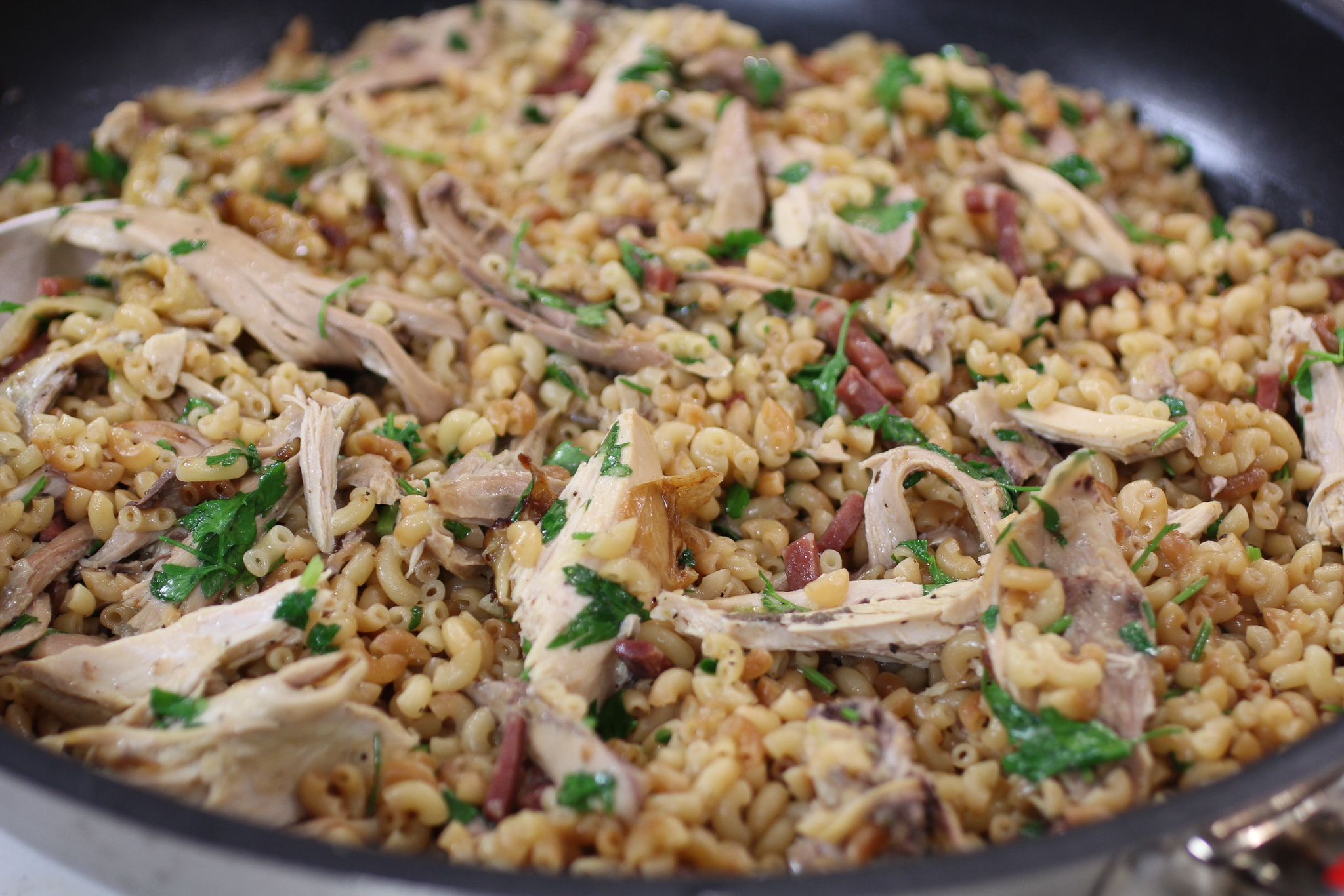 Fideos con restos de asado, la receta de Robin Food para aprovechar las sobras de Navidad