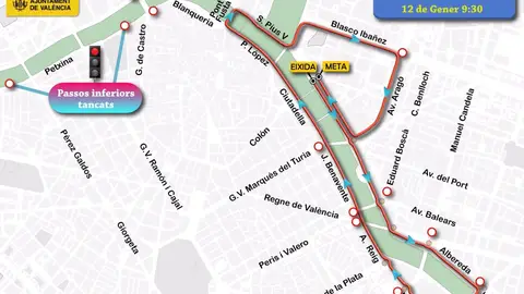 València acoge el domingo la 10K Ibercaja que recorrerá el antiguo río, Mestalla y l'Exposició València acoge el domingo la 10K Ibercaja que recorrerá el antiguo río, Mestalla y l'Exposició