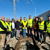 Visita Conseller vías FGV en Alginet