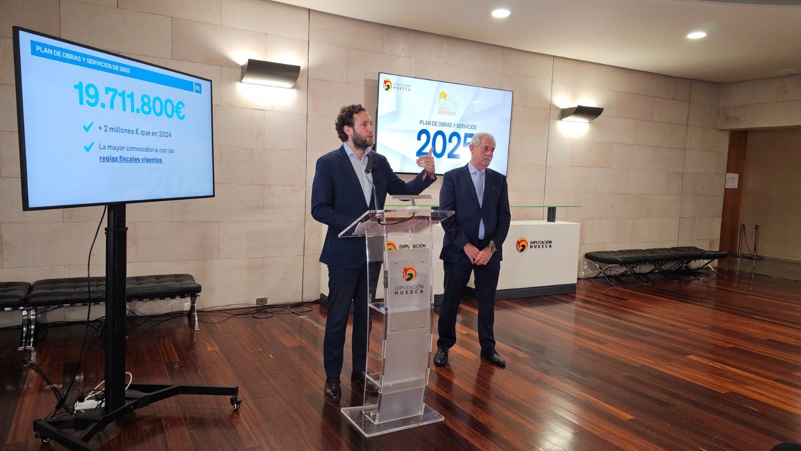 El Plan de Obras y Servicios 2025 destinará casi 20 millones a los municipios altoaragoneses El Plan de Obras y Servicios 2025 destinará casi 20 millones a los municipios altoaragoneses