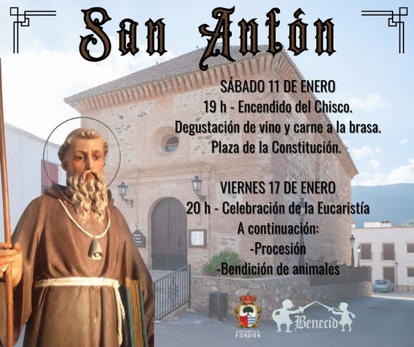 Las fiestas de San Antón en Benecid y San Sebastián en Fondón piden un hueco en el estómago Las fiestas de San Antón en Benecid y San Sebastián en Fondón piden un hueco en el estómago