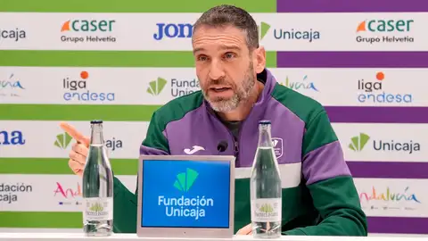 Ibon Navarro, entrenador de Unicaja Ibon Navarro, entrenador de Unicaja