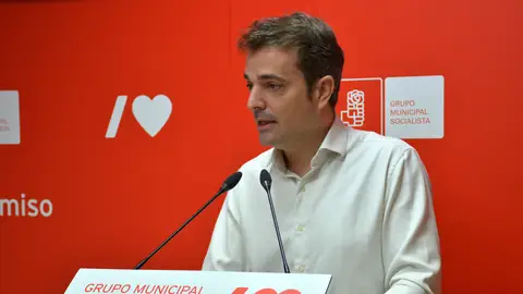 Pablo García, viceportavoz del PSOE Pablo García, viceportavoz del PSOE