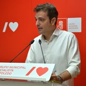 Pablo García, viceportavoz del PSOE Pablo García, viceportavoz del PSOE
