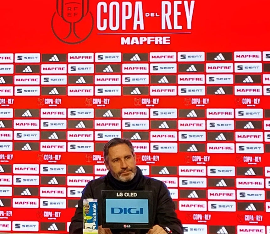 Vicente Moreno: "Es el partido del año y queremos más partidos del año" Vicente Moreno: "Es el partido del año y queremos más partidos del año"