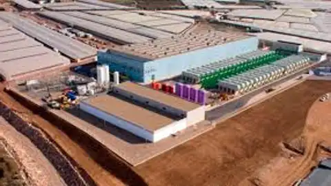 Actual desaladora del Poniente Actual desaladora del Poniente