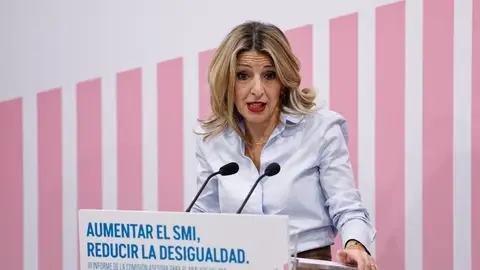 La vicepresidenta segunda del Gobierno y ministra de Trabajo y Economía Social, Yolanda Díaz La vicepresidenta segunda del Gobierno y ministra de Trabajo y Economía Social, Yolanda Díaz