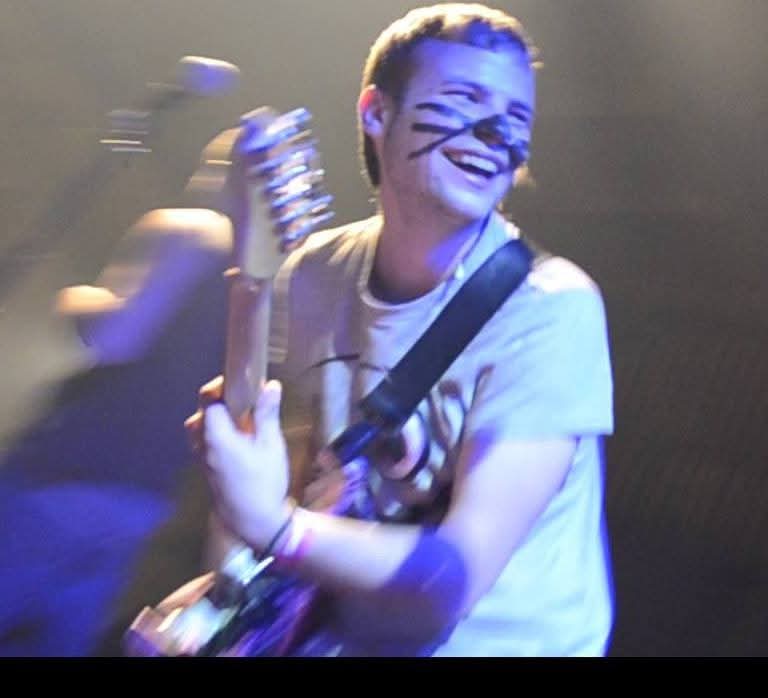 Adrián Gargallo en la Cadena de turolenses Adrián Gargallo en la Cadena de turolenses