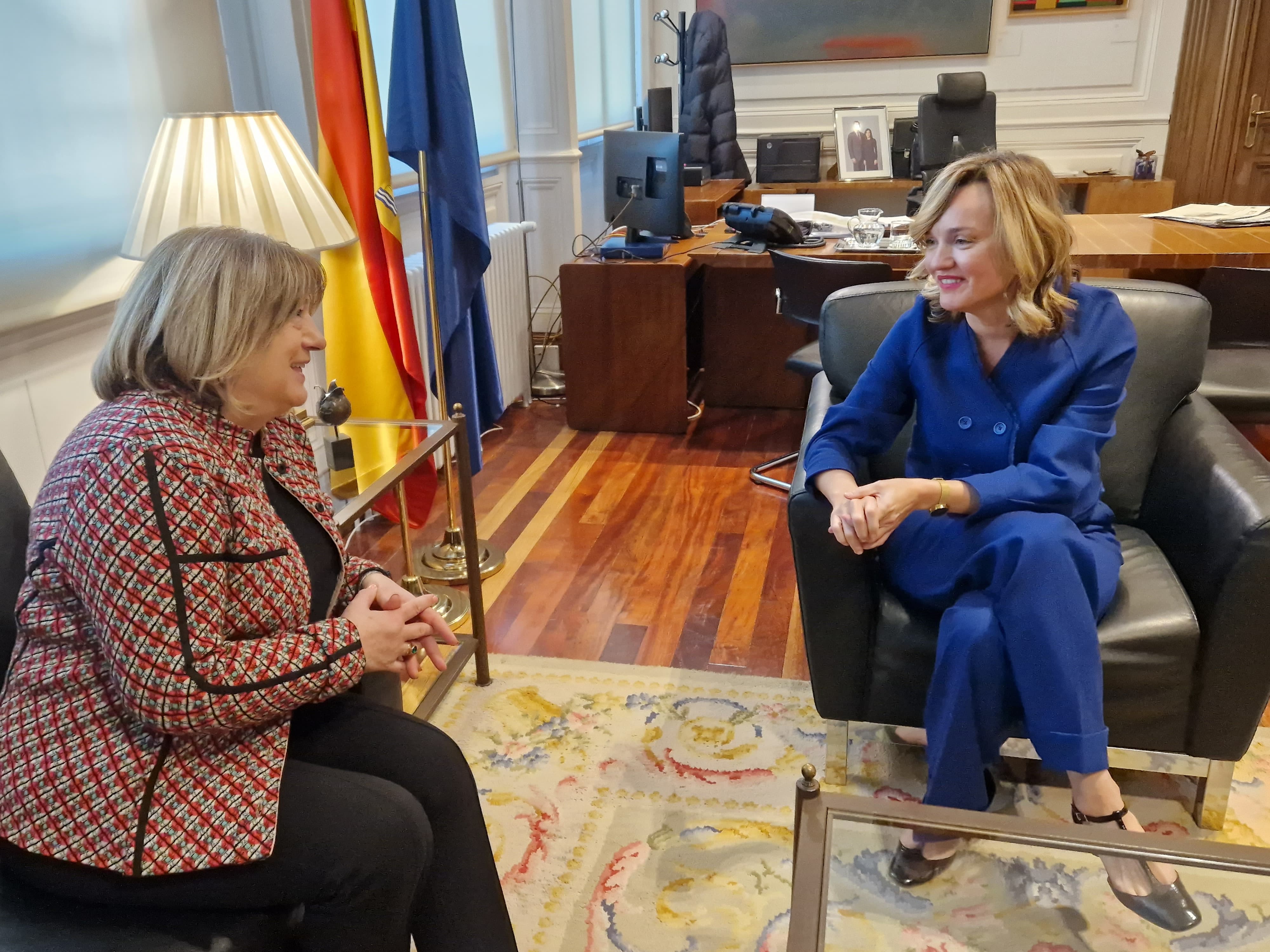 Aragón reivindica en el Ministerio de Educación la gratuidad de cero a tres años Aragón reivindica en el Ministerio de Educación la gratuidad de cero a tres años