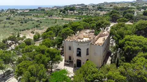 Casa la Pileta en una imagen de Dron Casa la Pileta en una imagen de Dron