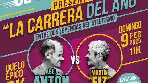 El 9 de Febrero Martín Fiz y Abel Antón corren en Logroño