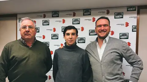 Sito Cantero, Luis Expósito y Marce Abenza Sito Cantero, Luis Expósito y Marce Abenza