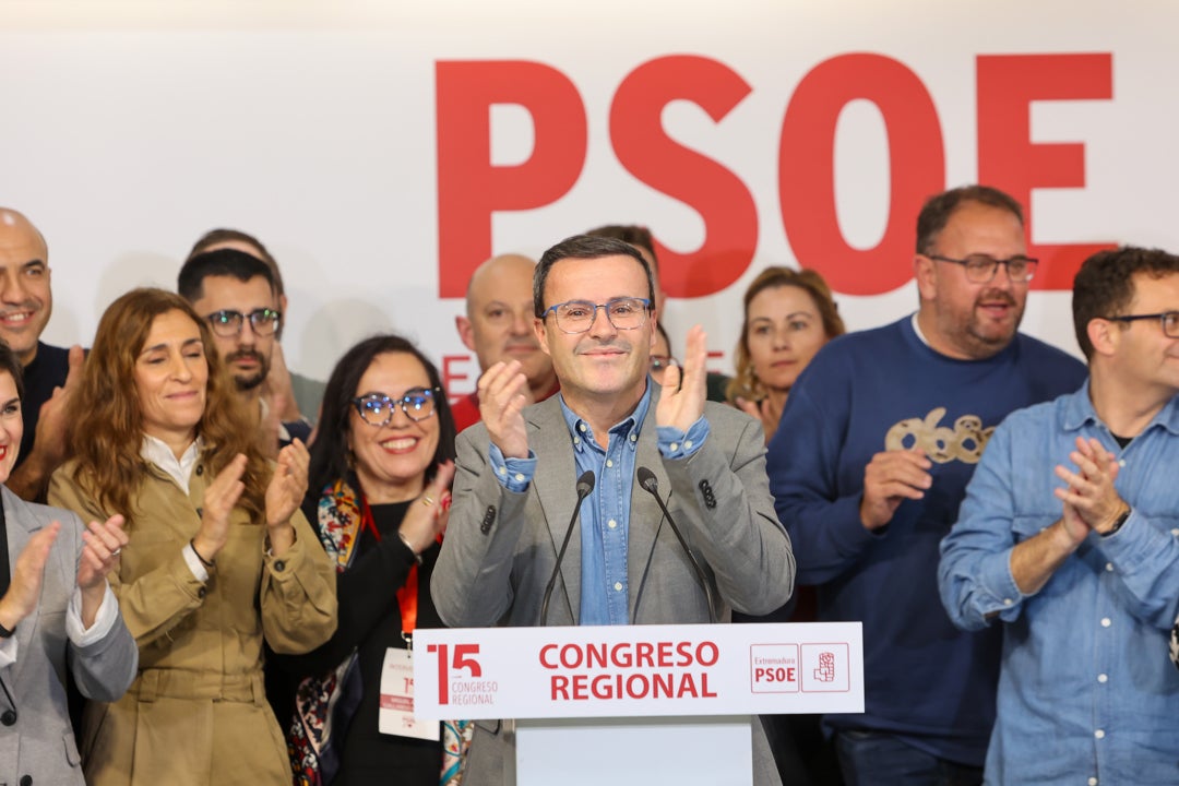 Miguel Ángel Gallardo, líder del PSOE de Extremadura: "No me siento ningún díscolo"