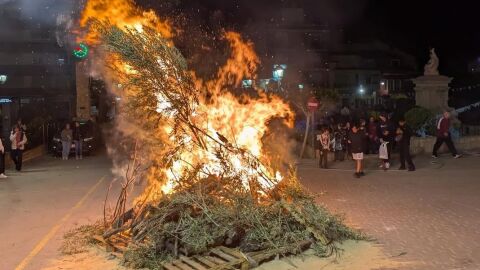 Hoguera de Sant Antoni 2025 de Gilet