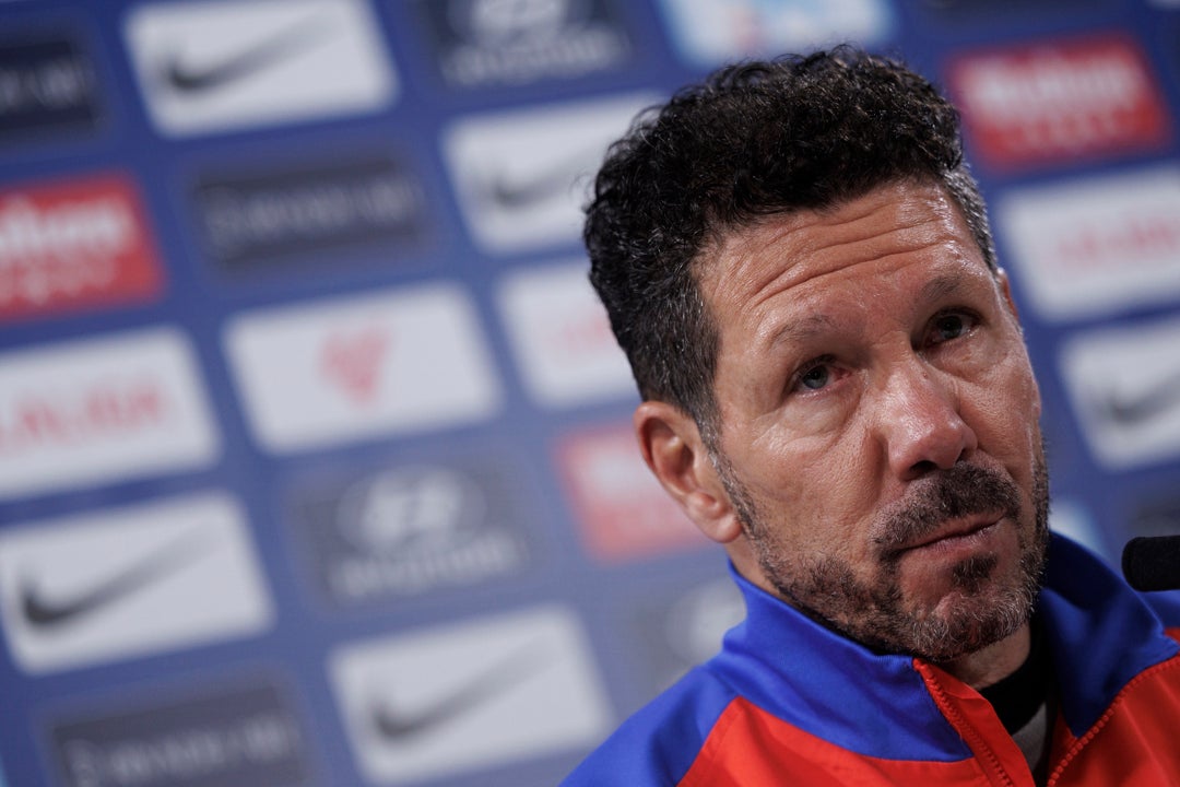 Simeone sobre el Real Madrid: "Como hace 100 años, no me sorprende" Simeone sobre el Real Madrid: "Como hace 100 años, no me sorprende"