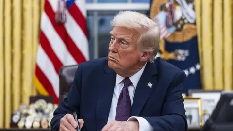 Donald Trump en su vuelta a la Casa Blanca Donald Trump en su vuelta a la Casa Blanca