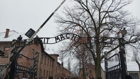 Alumnos del IES Azuer visitaron el campo de concentraci&oacute;n Auschwitz