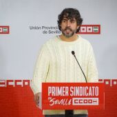 Carlos Aristu en rueda de prensa