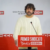 Carlos Aristu en rueda de prensa Carlos Aristu en rueda de prensa