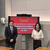 Miguel Ángel Valverde y María Jesús Pelayo
