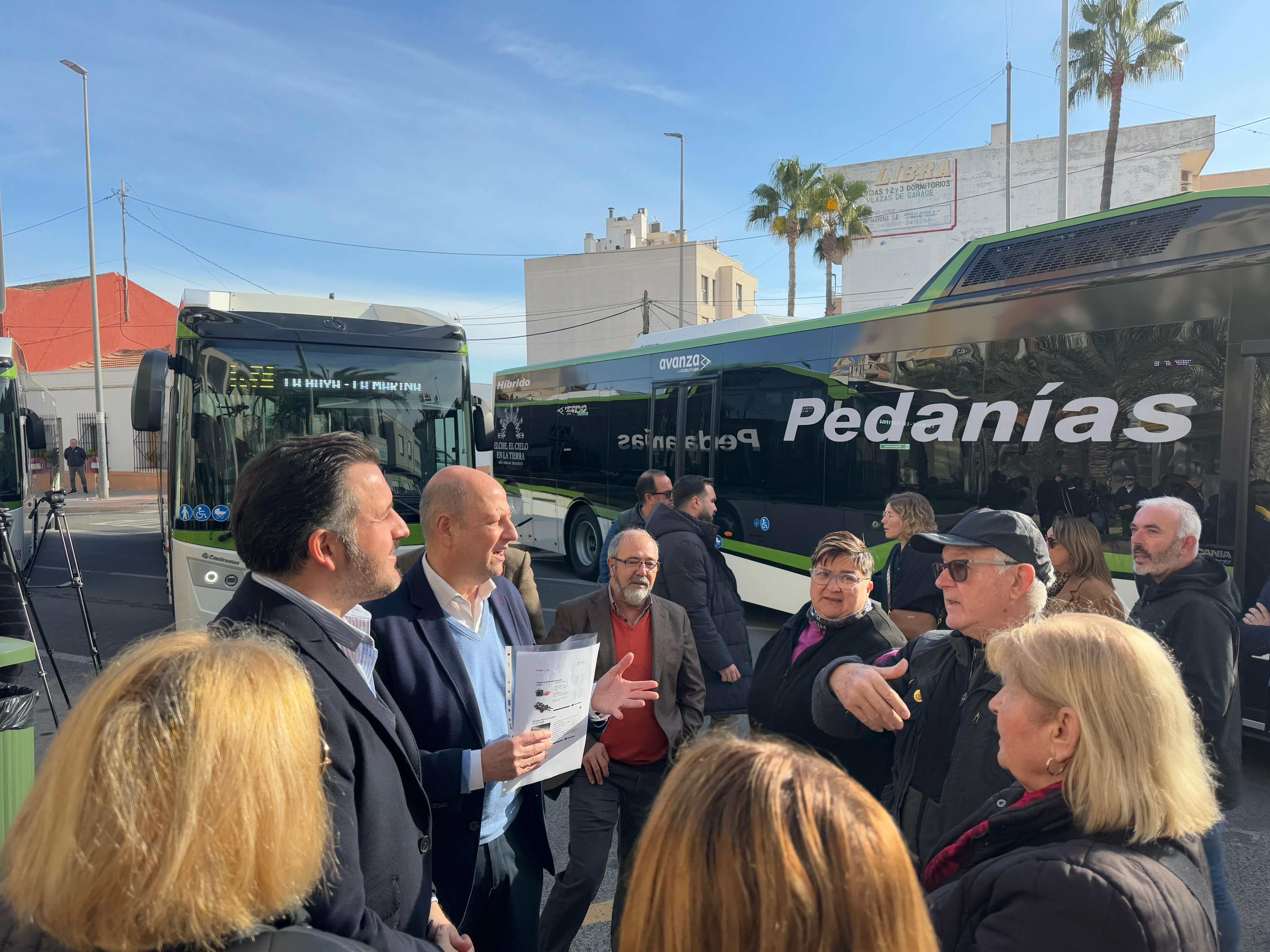 El autobús a las pedanías de Elche supera los 311.500 pasajeros en sus tres primeros meses de funcionamiento El autobús a las pedanías de Elche supera los 311.500 pasajeros en sus tres primeros meses de funcionamiento