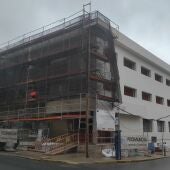 Obras edificio de Patrimonio Sindical Agrupado (PSA) en Valdepeñas