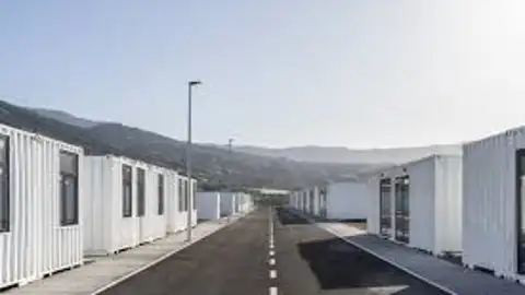Casas-contenedor en Los Llanos de Aridane (La Palma) Casas-contenedor en Los Llanos de Aridane (La Palma)