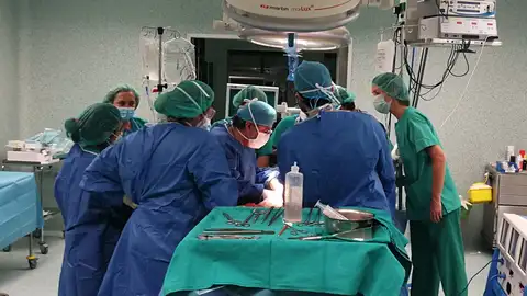 Quirófano de un hospital aragonés Quirófano de un hospital aragonés