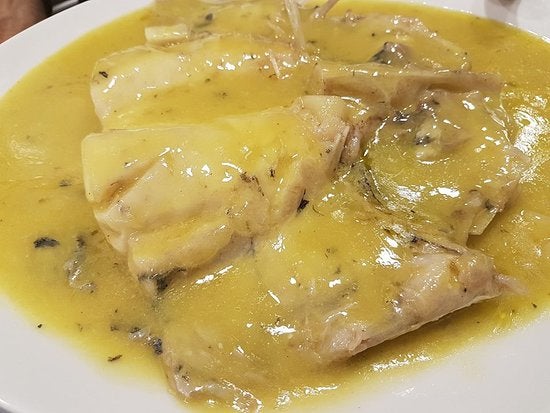 Gastronomía de Mutriku: Cogote de merluza al pil pil y bonito embotado Gastronomía de Mutriku: Cogote de merluza al pil pil y bonito embotado