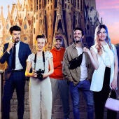 Els protagonistes de 'Barcelona 24h', un musical de la companyia 'Suerte en mi vida'
