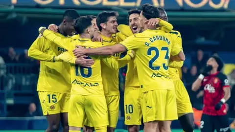 Una goleada que entra en la historia del Villarreal Una goleada que entra en la historia del Villarreal