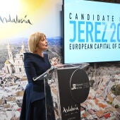 María José García Pelayo, durante la presentación en Madrid