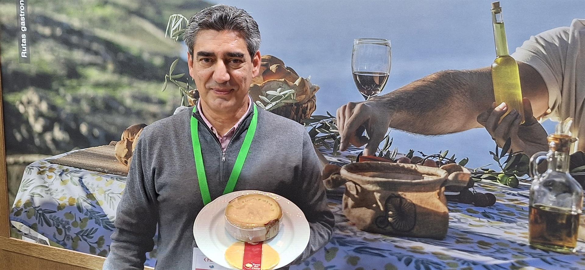 La Torta del Casar destaca en Fitur como uno de los grandes atractivos gastronómicos de Extremadura La Torta del Casar destaca en Fitur como uno de los grandes atractivos gastronómicos de Extremadura