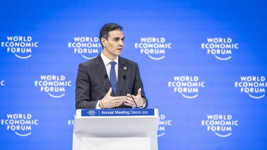 Pedro S&aacute;nchez en el Foro Econ&oacute;mico Mundial de Davos