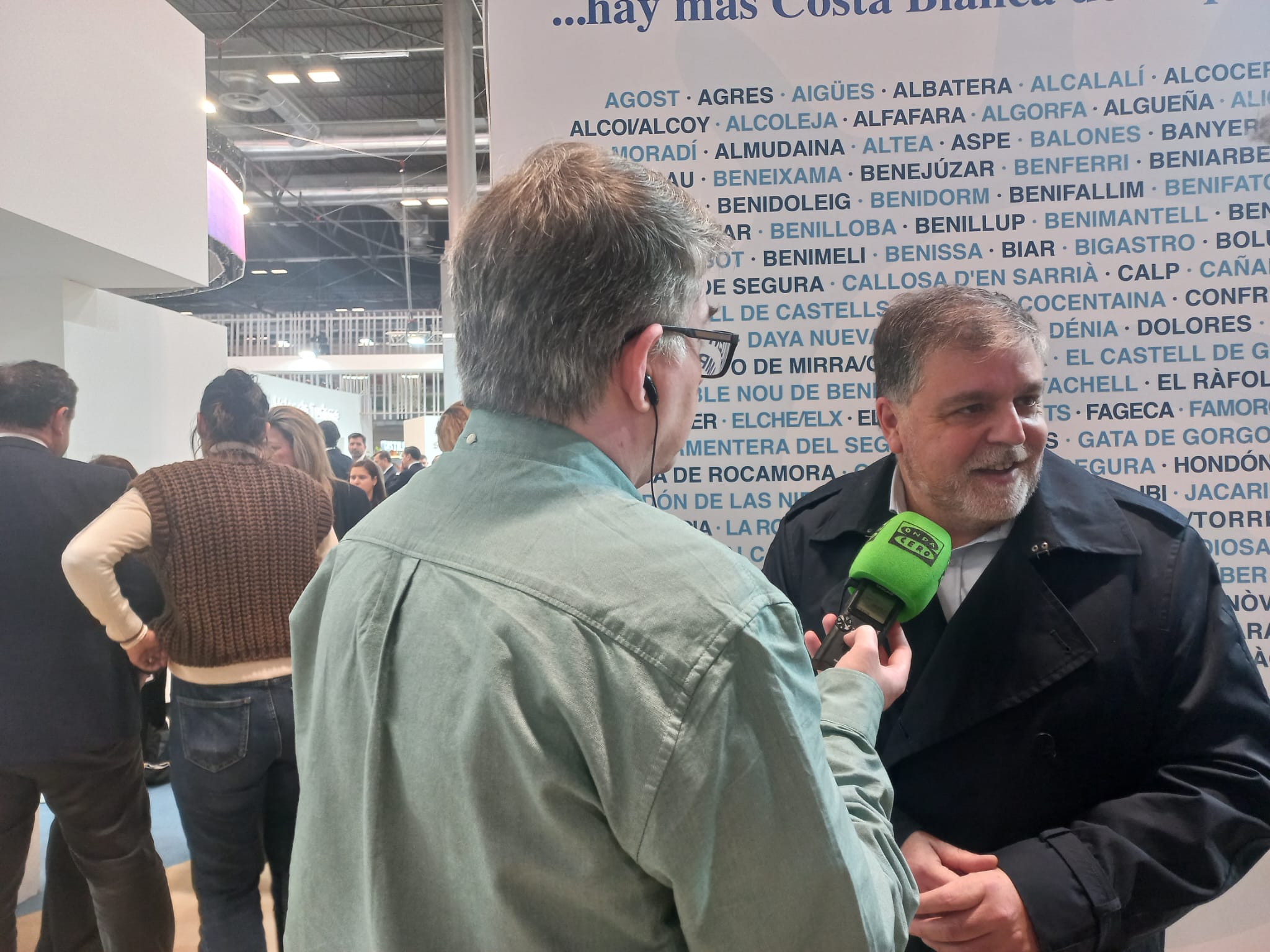 Fulgencio Cerdán, alcalde de Villena en Fitur. Fulgencio Cerdán, alcalde de Villena en Fitur.