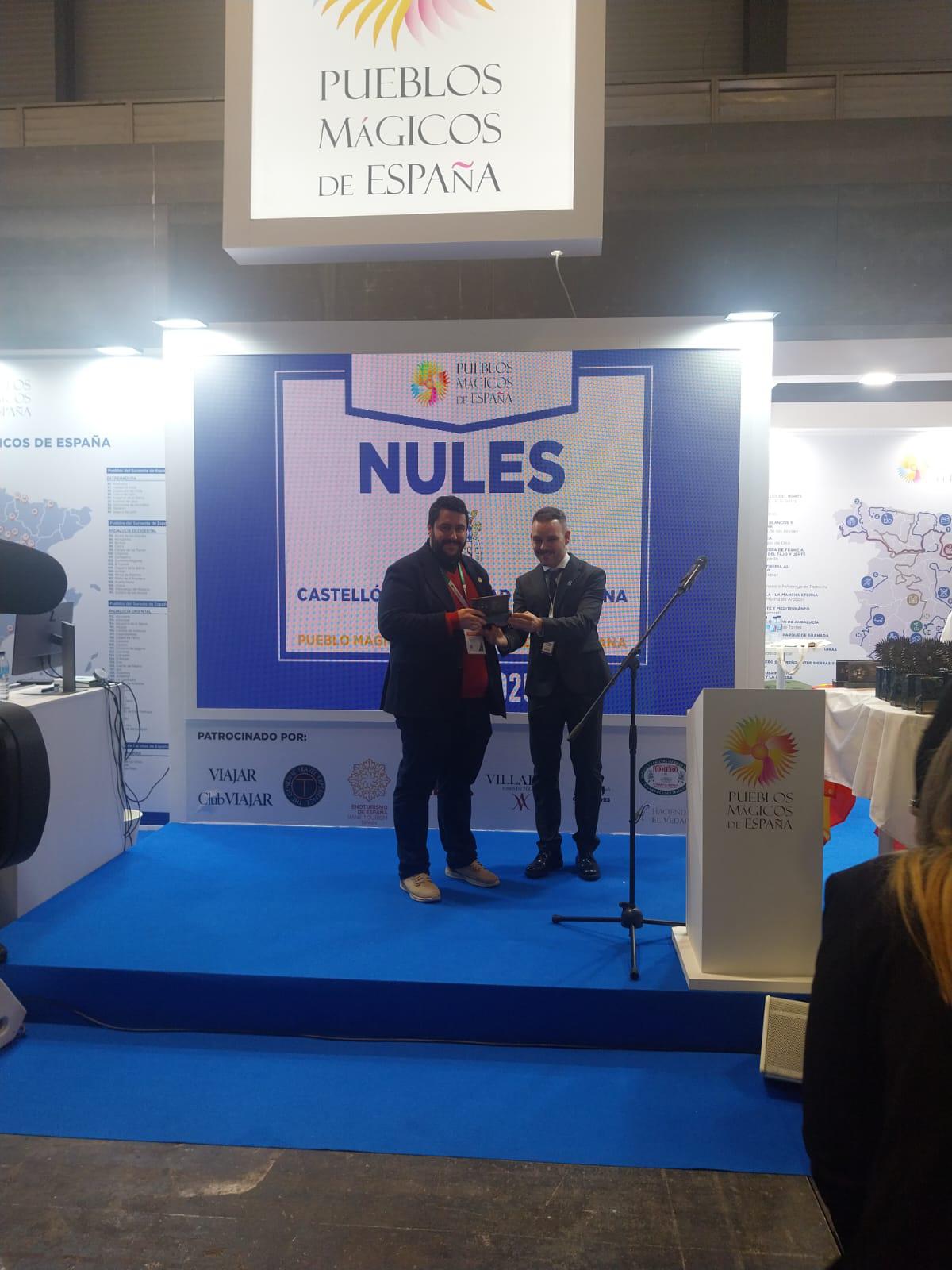Nules recibe en Fitur la distinción de ‘Pueblo Mágico Comunitat Valenciana’ Nules recibe en Fitur la distinción de ‘Pueblo Mágico Comunitat Valenciana’