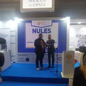 El alcalde de Nules, David García, ha recibido el reconocimiento en Fitur este jueves. El alcalde de Nules, David García, ha recibido el reconocimiento en Fitur este jueves.