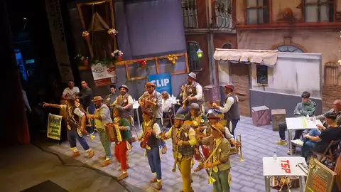 'Los cenadores rumanos' 'Los cenadores rumanos'