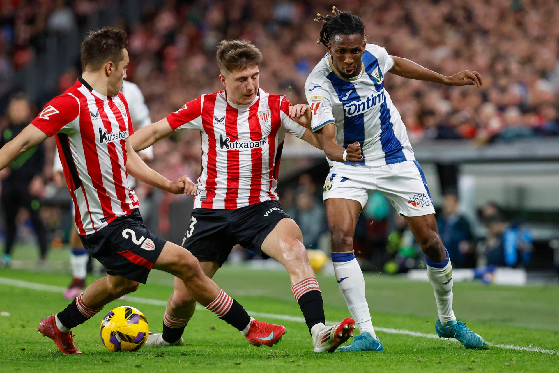 Tablas en el marcador para el Athletic Club y el CD Leganés Tablas en el marcador para el Athletic Club y el CD Leganés