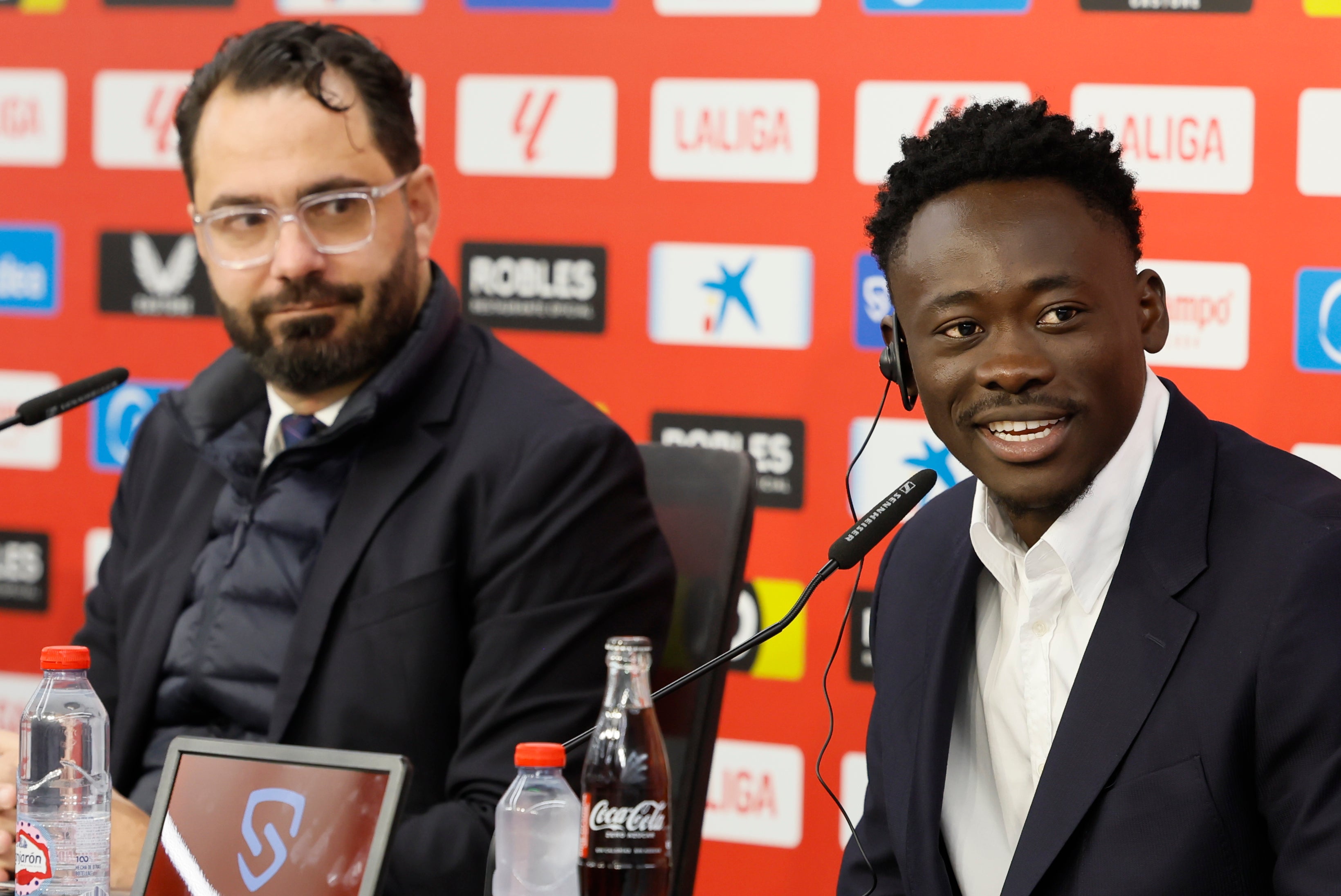 Akor Adams, "completo, rematador y ágil", según Orta Akor Adams, "completo, rematador y ágil", según Orta