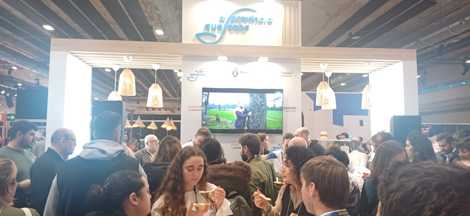 A Deputación da Coruña exhibe e comparte en Madrid Fusión a provincia que sabe A Deputación da Coruña exhibe e comparte en Madrid Fusión a provincia que sabe