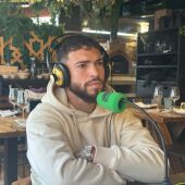 Dani Sánchez, del Málaga CF en Asador Iñaki