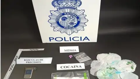 Detenido en Palencia por tráfico de drogas .